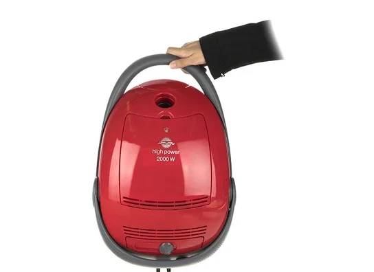 جاروبرقی کیسه‌‎دار پارس خزر مدل VC-2000W، با فیلتر HEPA، وزن 8 کیلوگرم، دارای سه عدد سری مجزا، موتور با قدرت 2000 وات، میزان صدا 77 دسی‌بل، طول کابل برق 5 متر، گنجایش مخزن 8 لیتر، دارای کیسه s-bag، برس ضمیمه مبل و درزگیر و پرده