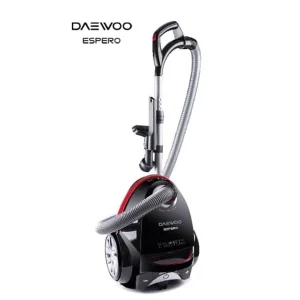 جاروبرقی کیسه‌‎دار دوو مدل DVC-LH22R، با فیلتر HEPA 13، وزن 10 کیلوگرم، دارای سه عدد سری مجزا، کنترل روی دسته، موتور با توان مکش 650 وات، میزان صدا 70 دسی‌بل، طول کابل برق 8 متر، گنجایش مخزن 4.5 لیتر، دارای کیسه یکبار مصرف، دارای لوله تلسکوپی قابل تنظیم