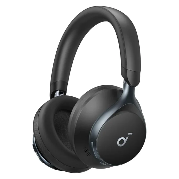 هدفون بی‌سیم انکر مدل Space One با نویز کنسلینگ فعال (ANC)، درگاه شارژ USB Type-C، مقاوم در برابر رطوبت و عرق