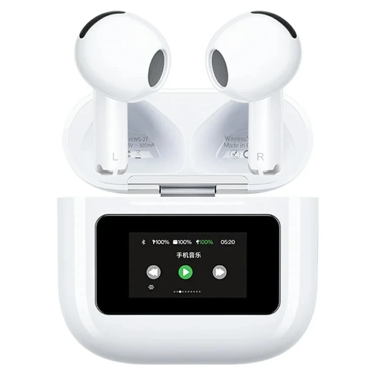 هدست بلوتوثی دبلیو کی دیزاین مدل MAH INCLUDED TWS27 DISPLAY