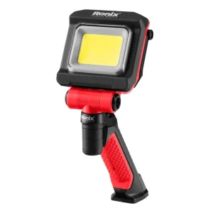 نورافکن دستی رونیکس مدل پایه دار با نور مهتابی