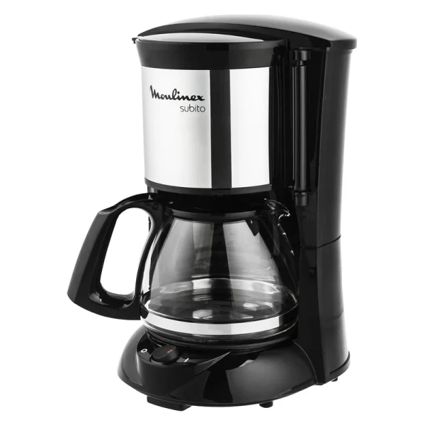 قهوهساز مولینکس مدل FG1518، ظرفیت دمآوری شش فنجان با فیلتر دائمی، دارای صفحه گرم نگهدارنده قهوه