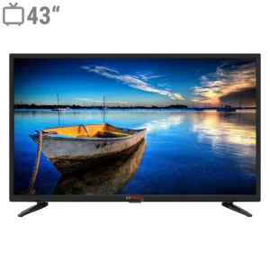 تلویزیون ال ای دی مجیک تی وی مدل MT43D1300 سایز 43 اینچ با کیفیت تصویر Full HD، دارای تله‌تکست، راهنمای الکترونیکی برنامه‌ها (EPG)، تایمر خواب، Time Shift، قابلیت ضبط برنامه تلویزیونی، دارای 2 پورت HDMI و 2 پورت USB
