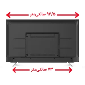 تلویزیون 43 اینچ ال ای دی هوشمند لیماک جنرال اینترنشنال مدل LGI-4320TDS